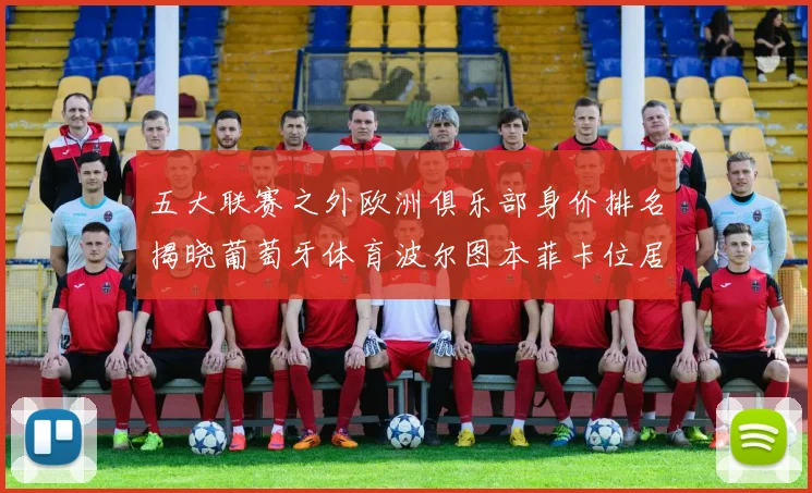 五大联赛之外欧洲俱乐部身价排名揭晓葡萄牙体育波尔图本菲卡位居前三